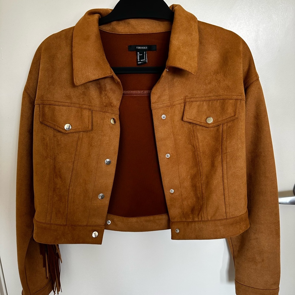 Fringe jacket new without tags